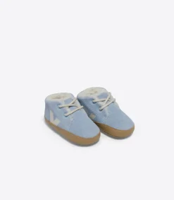 BABY FURED SUEDE STEEL PIERRE<VEJA New