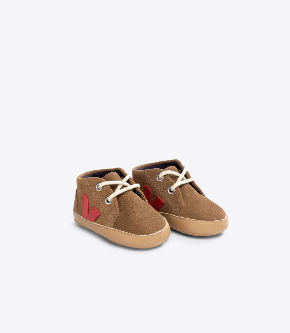 BABY SUEDE BROWN PEKIN<VEJA Best