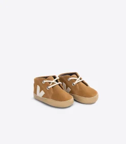 BABY SUEDE CAMEL PIERRE<VEJA Cheap