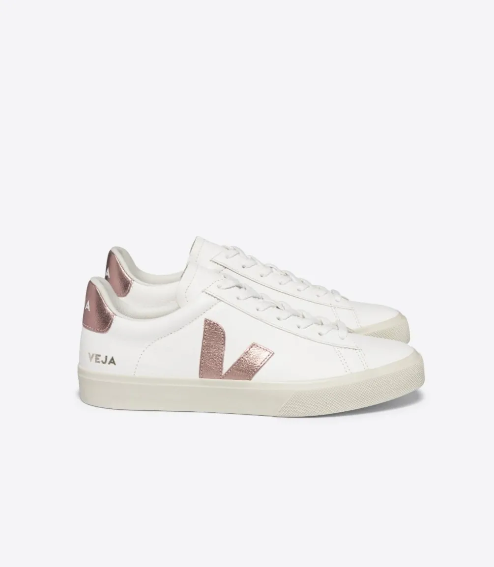 CAMPO LEATHER WHITE NACRE<VEJA Fashion
