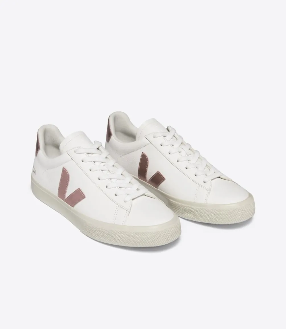 CAMPO LEATHER WHITE NACRE<VEJA Fashion