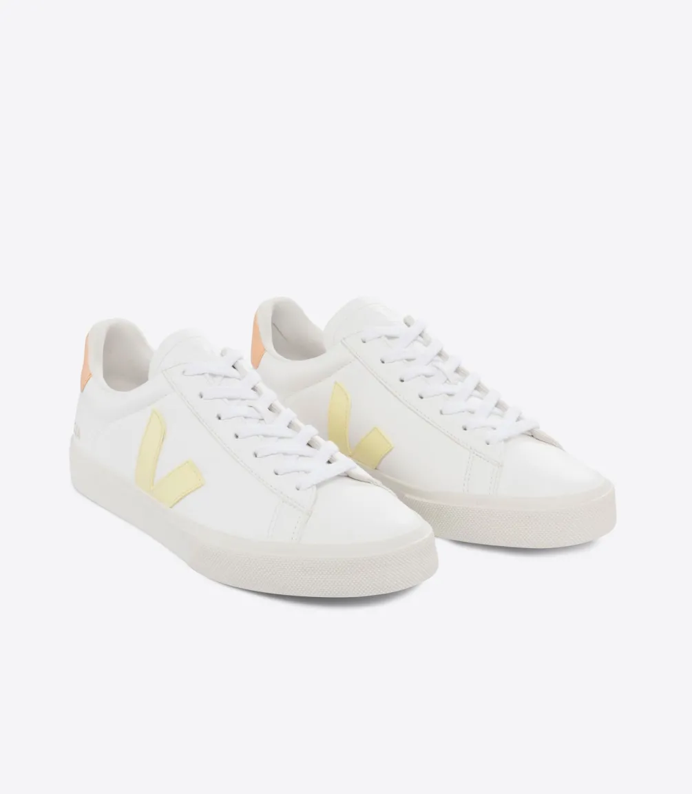 CAMPO LEATHER WHITE SUN PEACH<VEJA Cheap