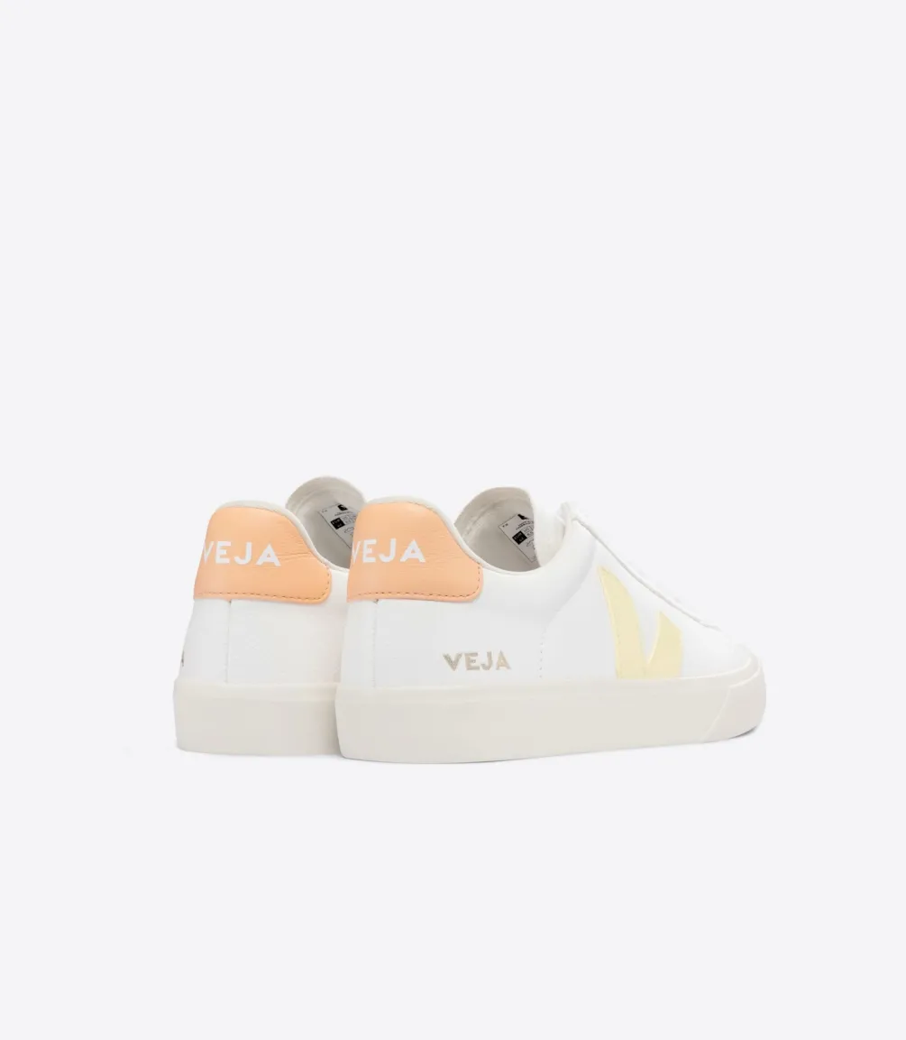 CAMPO LEATHER WHITE SUN PEACH<VEJA Cheap