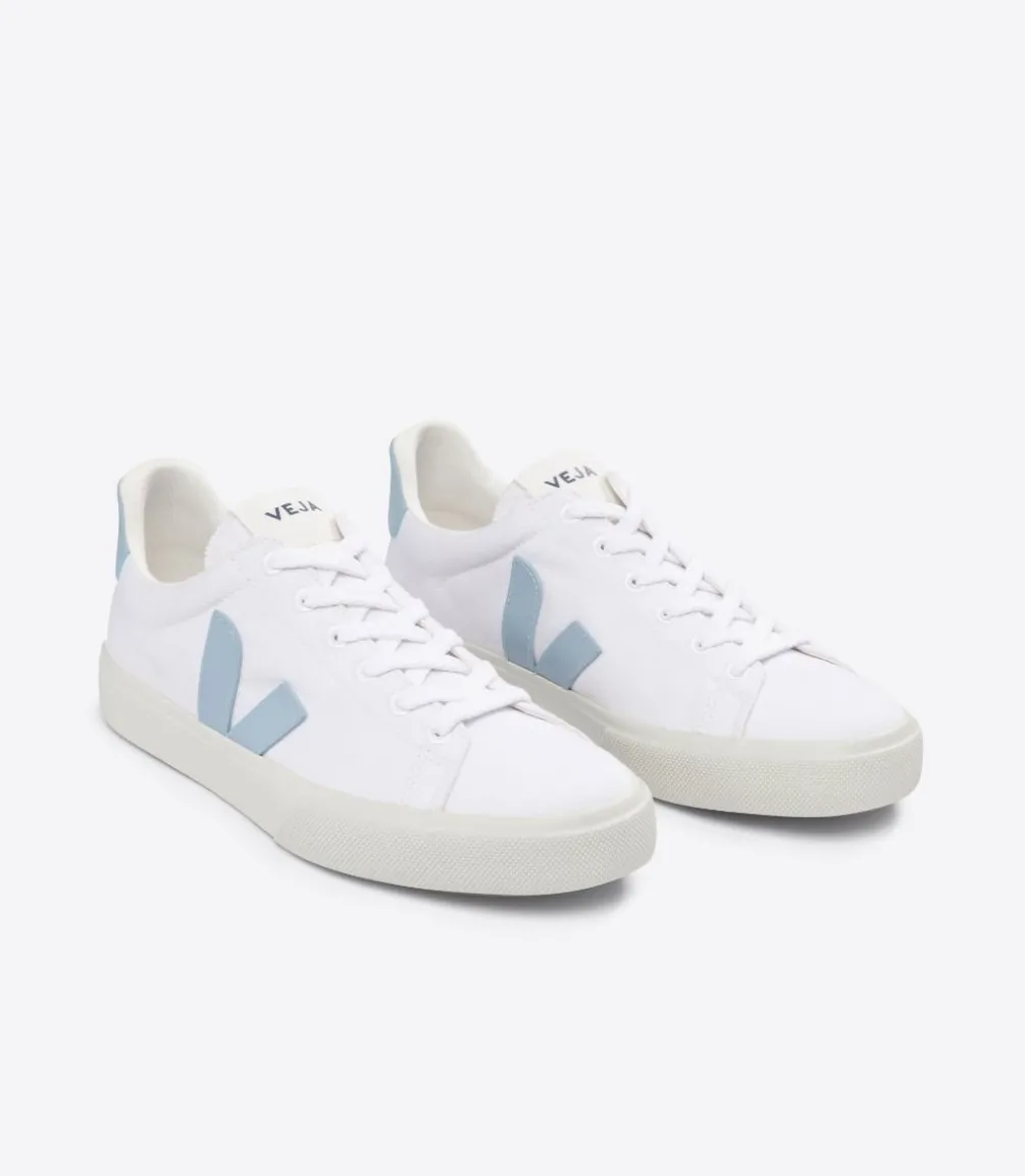 CAMPO CANVAS WHITE STEEL<VEJA Best Sale