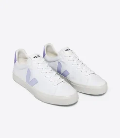 CAMPO CANVAS WHITE SWAN LAVANDE<VEJA Fashion