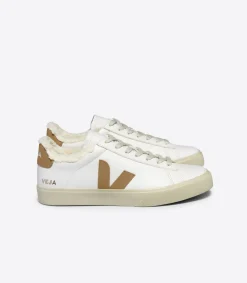 CAMPO FURED LEATHER WHITE DESERT<VEJA Flash Sale