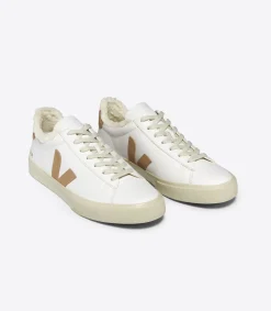 CAMPO FURED LEATHER WHITE DESERT<VEJA Flash Sale