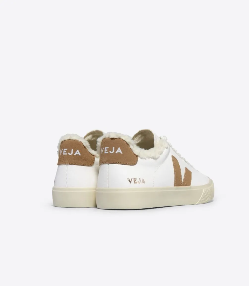 CAMPO FURED LEATHER WHITE DESERT<VEJA Flash Sale