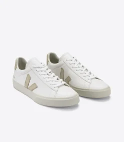 CAMPO LEATHER WHITE ALMOND<VEJA Sale