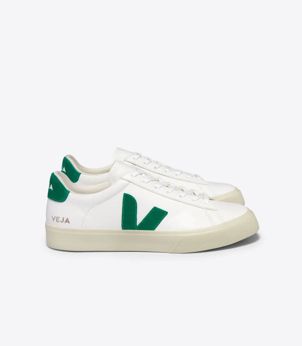 CAMPO LEATHER WHITE EMERAUDE<VEJA Hot