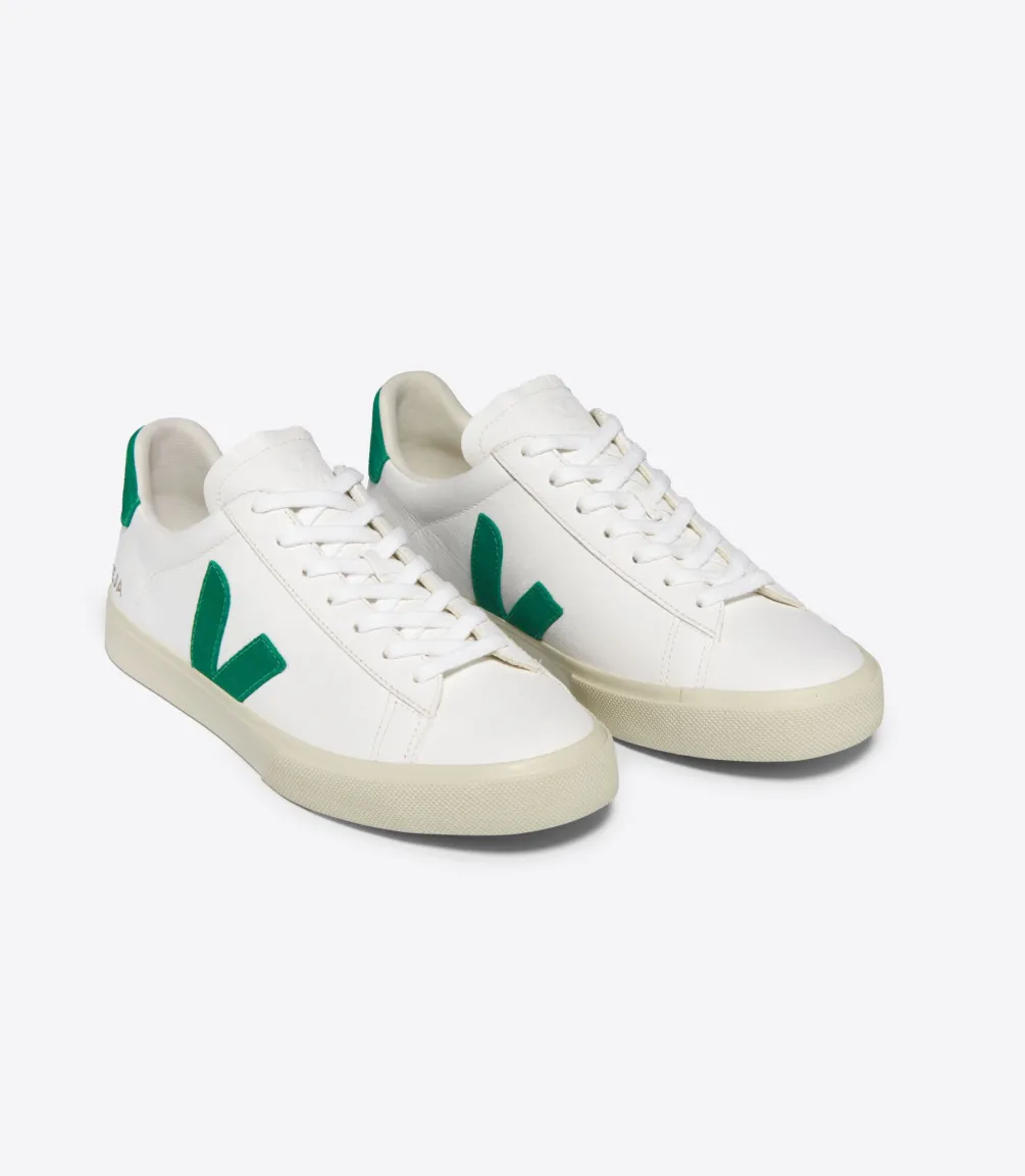 CAMPO LEATHER WHITE EMERAUDE<VEJA Hot