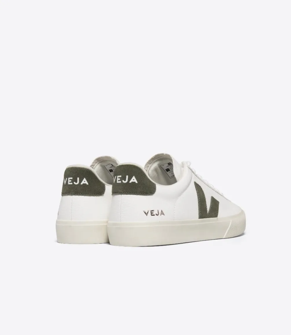 CAMPO LEATHER WHITE KAKI<VEJA Sale