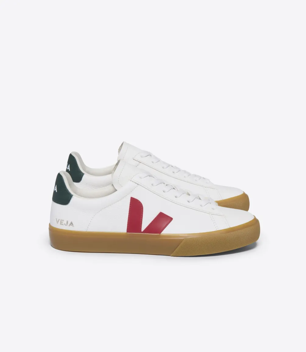 CAMPO LEATHER WHITE PEKIN POKER NATURAL<VEJA Online
