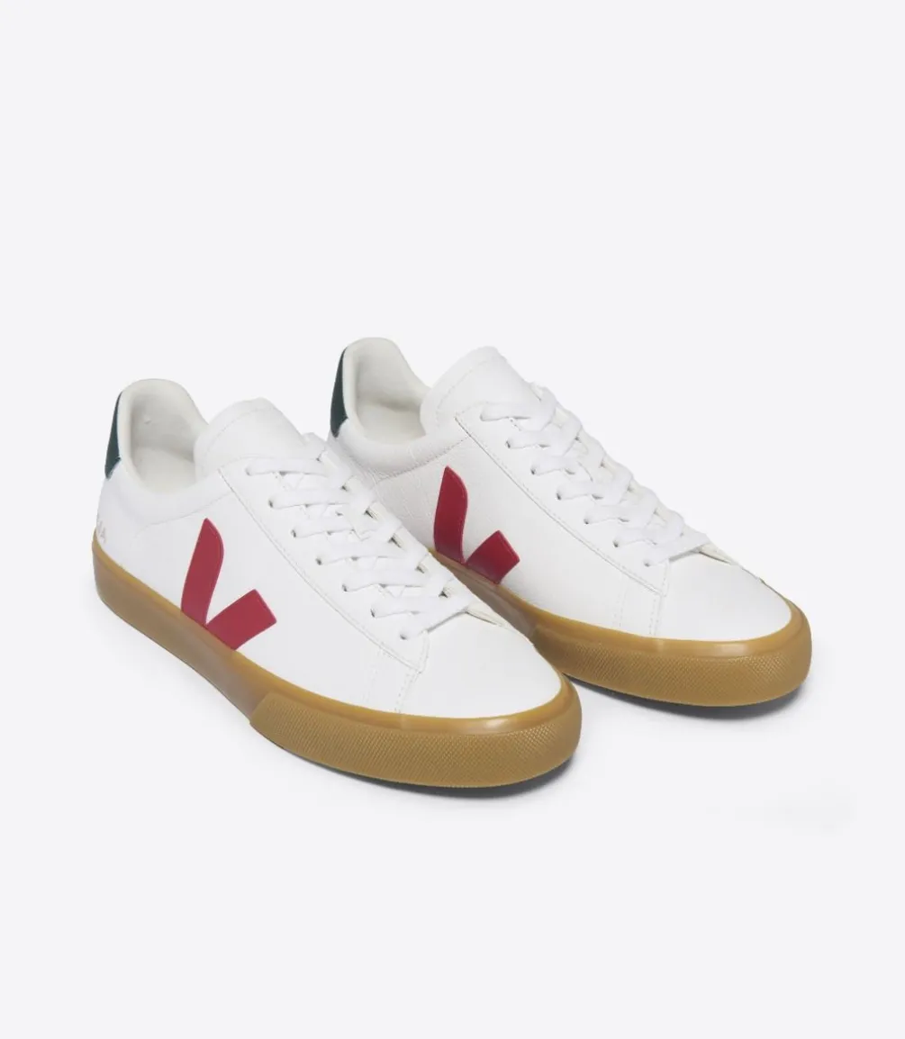 CAMPO LEATHER WHITE PEKIN POKER NATURAL<VEJA Online