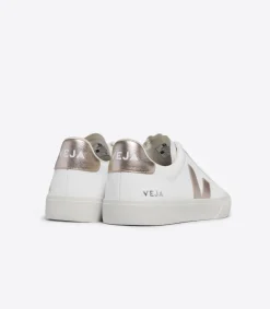 CAMPO LEATHER WHITE PLATINE<VEJA Best Sale