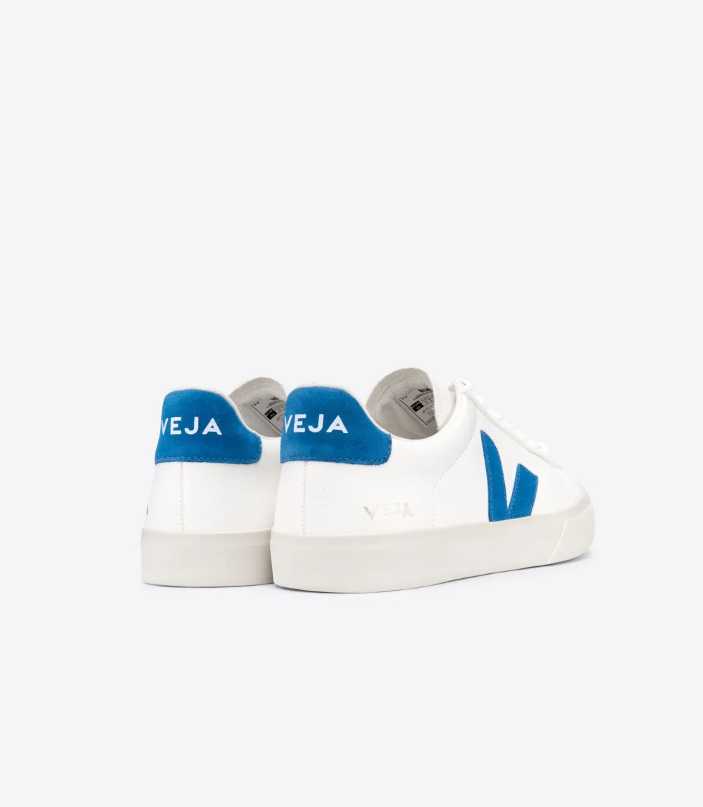 CAMPO LEATHER WHITE SWEDISH BLUE<VEJA Store