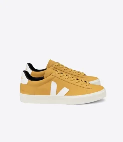 CAMPO NUBUCK MOUTARDE WHITE<VEJA Store