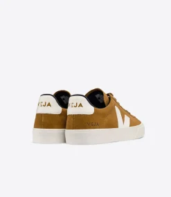 CAMPO SUEDE CAMEL WHITE<VEJA Cheap