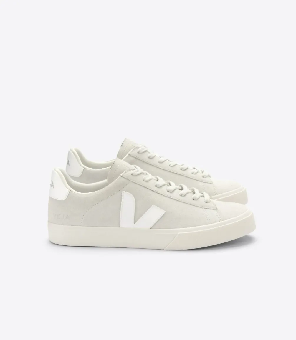 CAMPO SUEDE NATURAL WHITE<VEJA Flash Sale