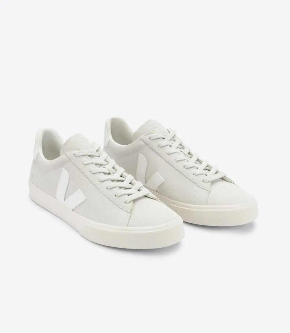CAMPO SUEDE NATURAL WHITE<VEJA Flash Sale