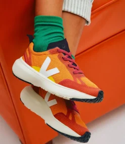 CANARY ALVEOMESH PUMPKIN WHITE<VEJA Online