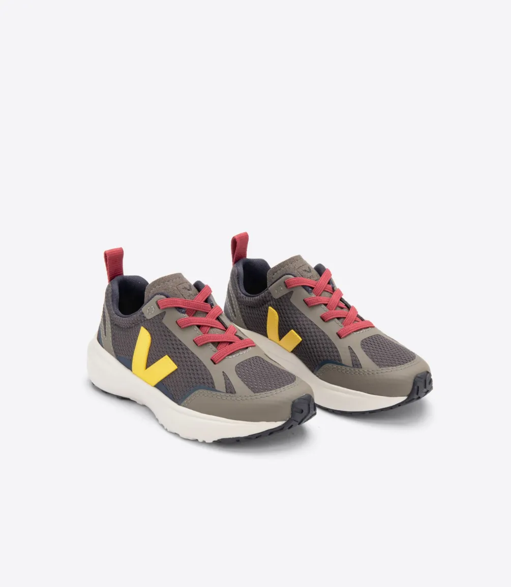 CANARY ELASTIC LACES ALVEOMESH GRAFITE TONIC<VEJA Best Sale
