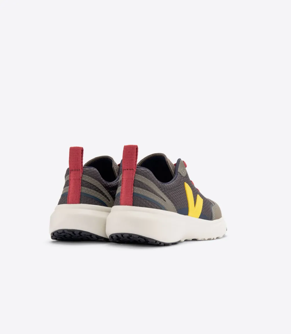 CANARY ELASTIC LACES ALVEOMESH GRAFITE TONIC<VEJA Best Sale