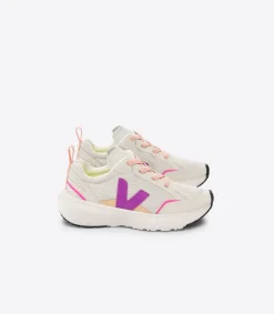 CANARY ELASTIC LACES ALVEOMESH NATURAL LOTUS<VEJA Best