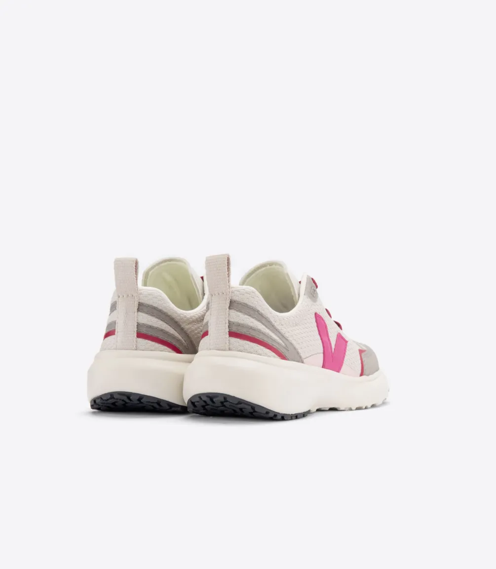 CANARY ELASTIC LACES ALVEOMESH NATURAL MIA<VEJA New