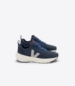 CANARY ELASTIC LACES ALVEOMESH NAUTICO OXFORD GREY<VEJA Cheap