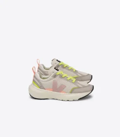 CANARY ELASTIC LACES ALVEOMESH NATURAL BABE<VEJA Clearance