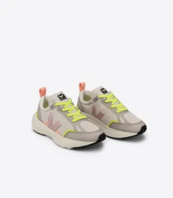 CANARY ELASTIC LACES ALVEOMESH NATURAL BABE<VEJA Clearance