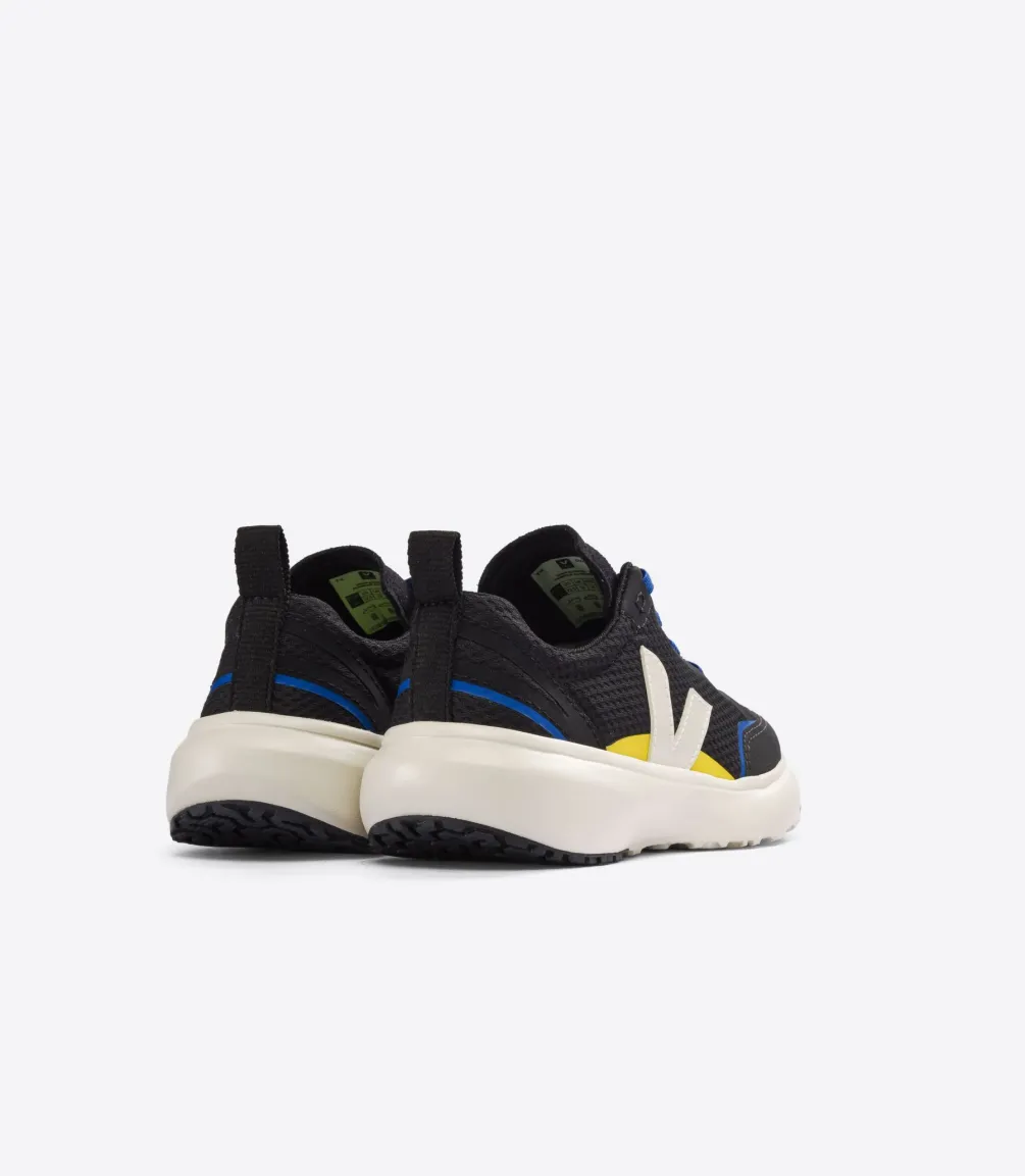 CANARY ELASTIC LACES ALVEOMESH BLACK PIERRE<VEJA Sale