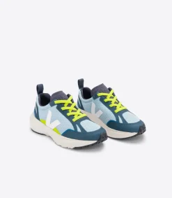 CANARY ELASTIC LACES ALVEOMESH STEEL WHITE<VEJA Cheap