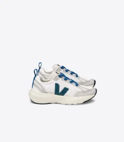 CANARY ELASTIC LACES WHITE BRITTANY<VEJA Clearance