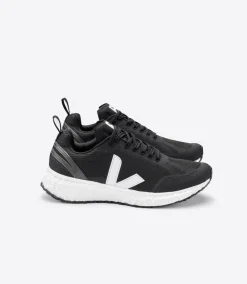 CONDOR MESH BLACK WHITE<VEJA Best Sale