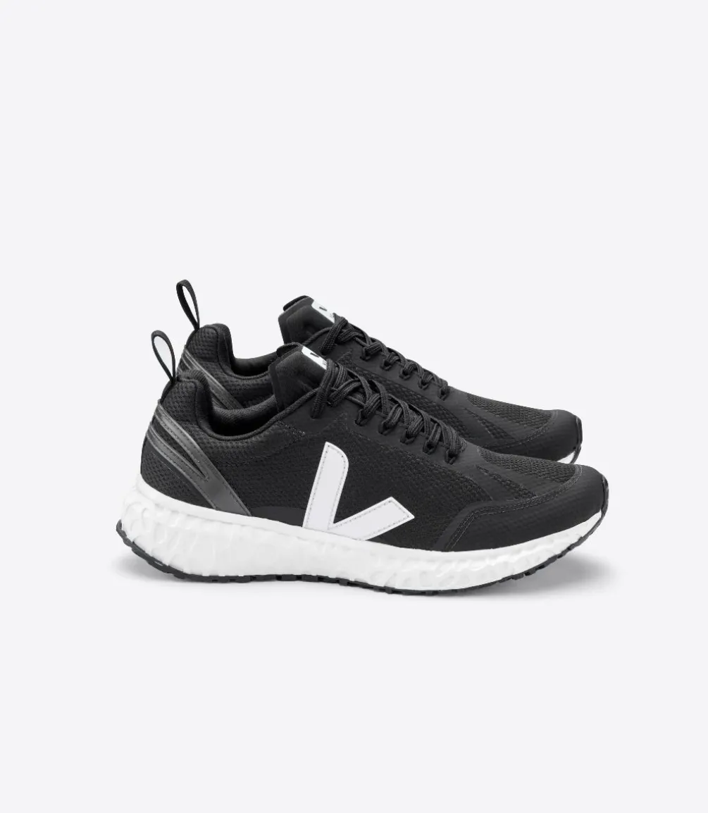 CONDOR MESH BLACK WHITE<VEJA Best Sale
