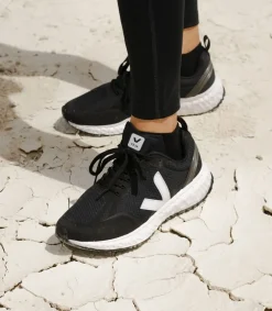 CONDOR MESH BLACK WHITE<VEJA Best Sale