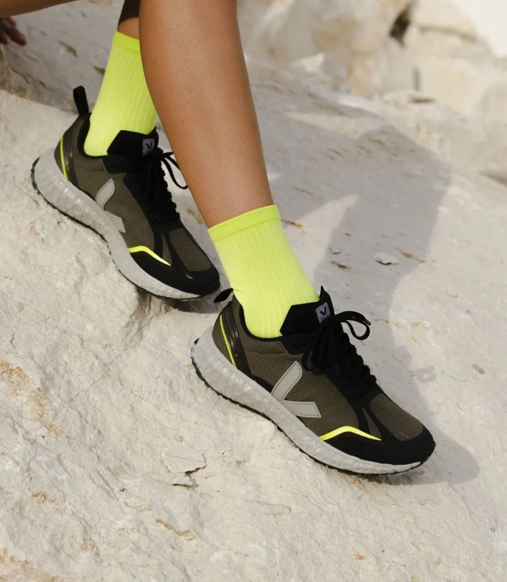 CONDOR MESH KAKI OXFORD GREY SOLE<VEJA Shop