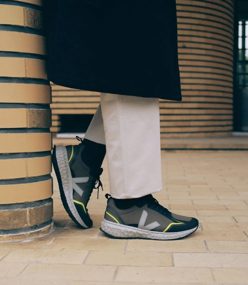 CONDOR MESH KAKI OXFORD GREY SOLE<VEJA Shop
