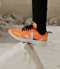 CONDOR MESH NEON ORANGE WHITE<VEJA New