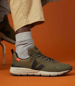 DEKKAN ALVEOMESH KAKI BLACK<VEJA Sale