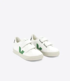 ESPLAR FURED LEATHER WHITE EMERAUDE<VEJA Cheap