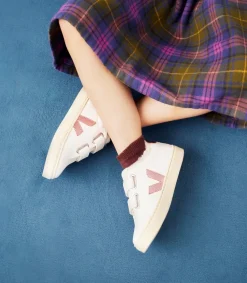 ESPLAR FURED LEATHER WHITE NACRE<VEJA Cheap