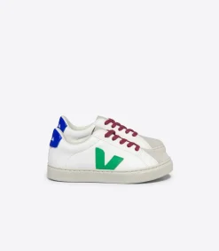 ESPLAR LACES LEATHER WHITE LEAF PAROS<VEJA Store