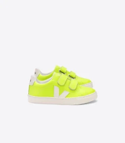 ESPLAR LEATHER JAUNE FLUO PIERRE<VEJA Store
