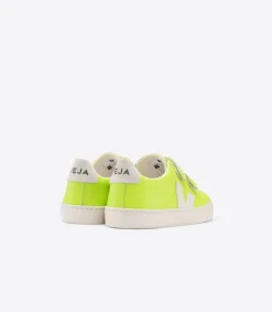 ESPLAR LEATHER JAUNE FLUO PIERRE<VEJA Store