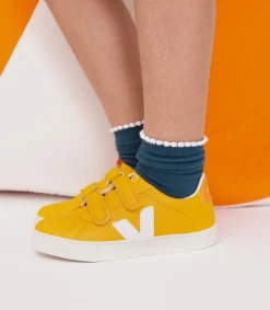 ESPLAR LEATHER OURO WHITE<VEJA Best Sale