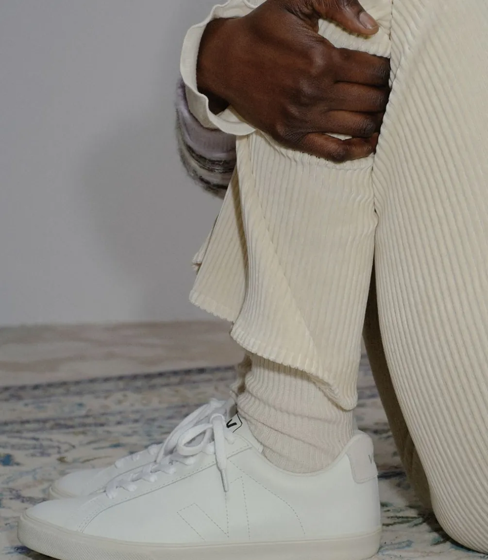 ESPLAR LEATHER WHITE<VEJA Flash Sale