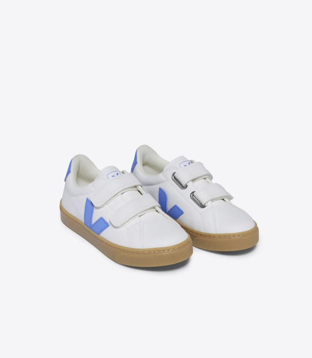 ESPLAR LEATHER WHITE AQUA NATURAL<VEJA Clearance